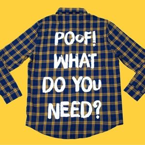 Cakeworthy NWT Aladdin live action Genie flannel size Small